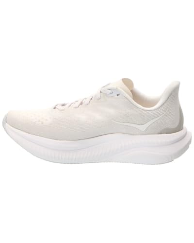 Hoka Womens Mach 6 White/White 1, 8.5 Medium