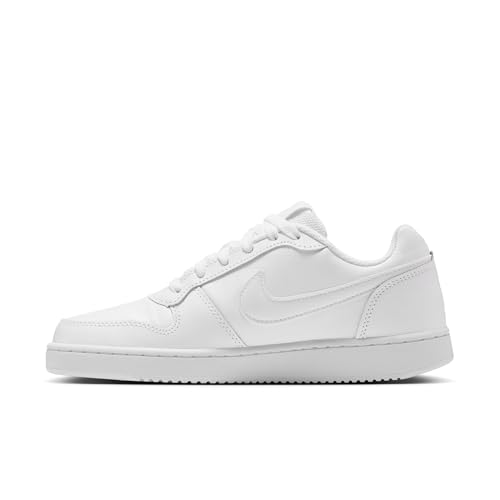 Nike Women's Women's Nike Ebernon Low Shoe, White/White, 8 Regular US