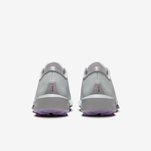 Nike Air Zoom Infinity Tour NEXT% 2 Golf Shoes in White/Smoke Grey/Vivid Purple