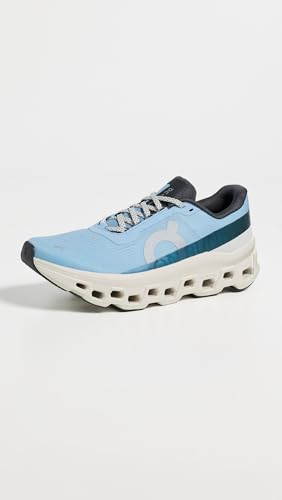 On Women's Cloudmonster 1 Sneakers, Cerulean/Ice, 6 Medium US