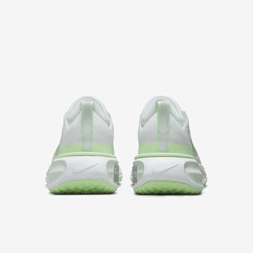 Nike Invincible 3 Women's Road Running Shoes (DR2660-104, White/Barely Green/Green Glow/Vapor Green) Size 5