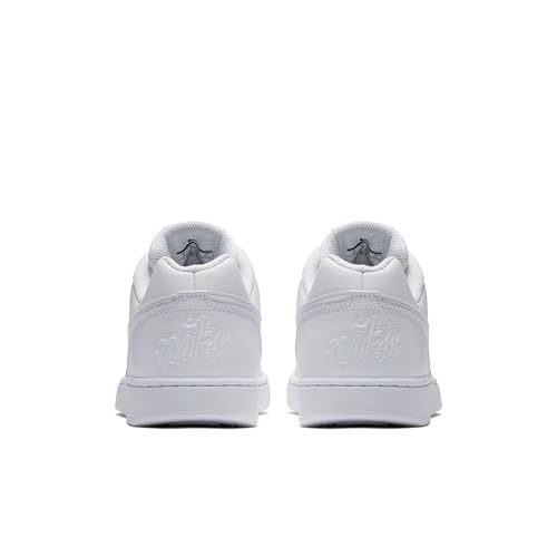 NIKE Men's Nike Ebernon Low Shoe, White/White, 7 Regular US