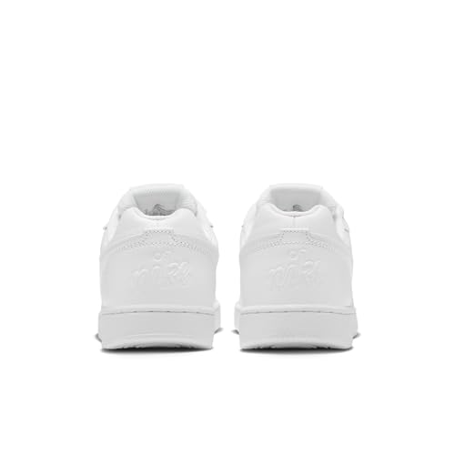 Nike Women's Women's Nike Ebernon Low Shoe, White/White, 8 Regular US