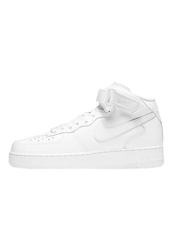 Nike Men's Air Force 1 Mid '07Sneaker, White, 12 US