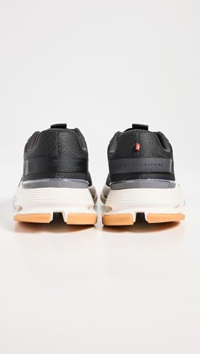 On Men's Cloudnova Form 2 Sneakers, Black | Ivory, 10.5 Medium US