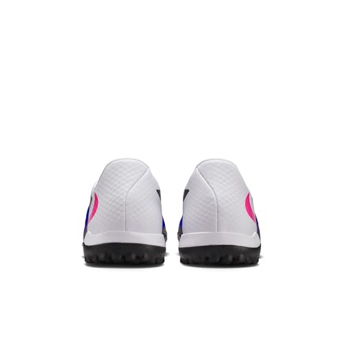 Nike Phantom 6 Low Academy Turf Soccer Shoes (Racer Blue/White/Pink Blast) Size 10