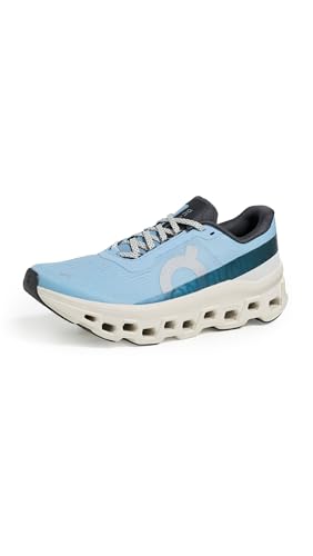On Women's Cloudmonster 1 Sneakers, Cerulean/Ice, 6 Medium US