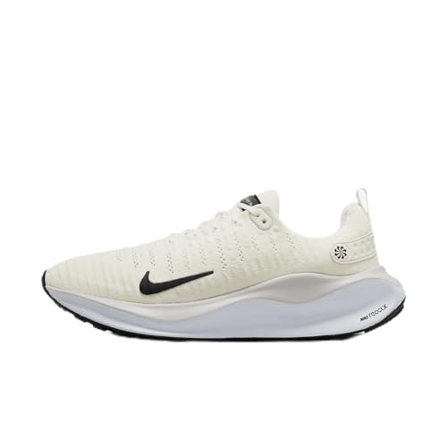 Nike InfinityRN 4 Men's Road Running Shoes (DR2665-102, Sail/Platinum Tint/White/Black) Size 11.5