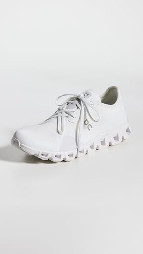 On Women's Cloud X 3 AD Sneakers, Undyed-White | White, 9 Medium US