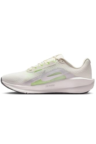 Nike Women's Downshifter 13 Road Running Shoes, Sail Metallic Silver Photon Dust, 6.5