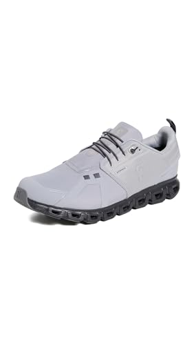 On Men's Cloud 6 WP Sneakers, Alloy/Wolf, 9.5 Medium US