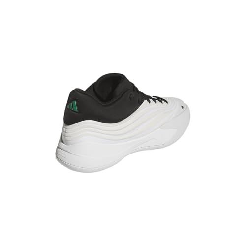 adidas Unisex Dame X Basketball Shoes Zero Metallic/Black/Court Green Men 11.5 Women 12.5 Medium