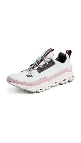 On Women's Cloudaway Sneakers, Ice/Moss, White, 8.5 Medium US