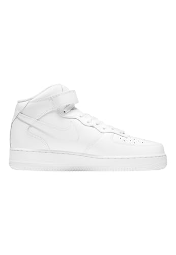 Nike Men's Air Force 1 Mid '07Sneaker, White, 12 US