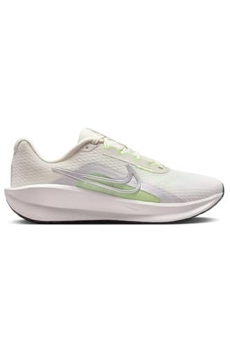 Nike Women's Downshifter 13 Road Running Shoes, Sail Metallic Silver Photon Dust, 6.5
