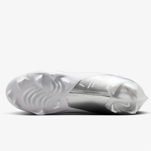 Nike Vapor Edge Pro 360 2 Men's Football Cleats (DA5456-102,White/Metallic Silver-White) Size 16
