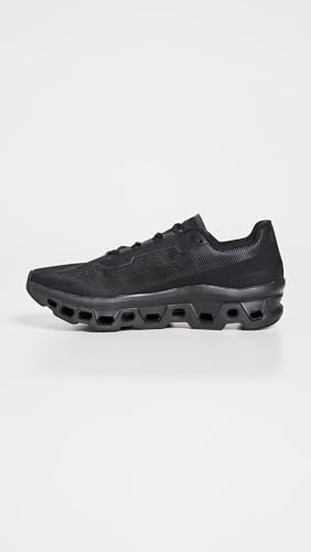 On Men's Cloudmonster Sneakers, All Black, 9 Medium US