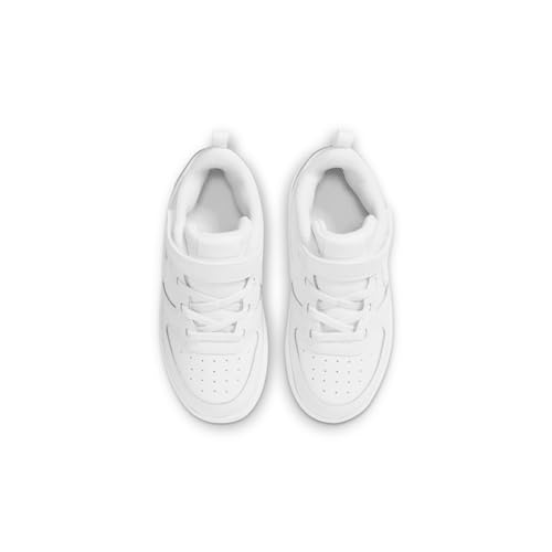 Nike Court Borough Low 2 (Infant/Toddler) White/White/White