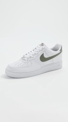 Nike Men's Air Force 1 '07 ESS Sneakers, White/Lt Army, 11.5 Medium US