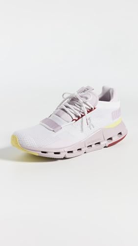 On Women's Cloudnova Sneakers, Undyed-White | Fade, 8.5 Medium US