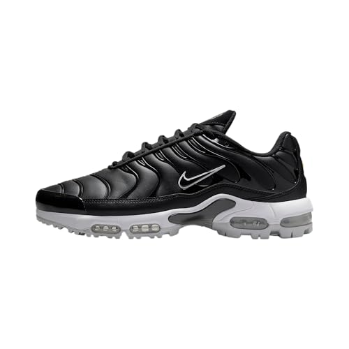Nike Air Max Plus Golf Shoes (FZ4150-001, Black/Gold/Salsa Red/White) Size 10.5