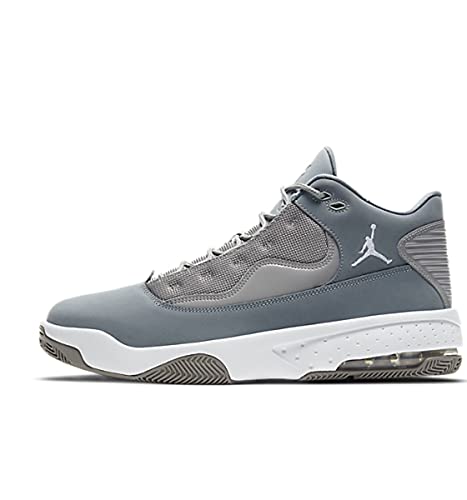 Nike Men's Jordan Max Aura 2 Basketball Shoe, Grey Medium Grey White Cool Grey, 7.5 UK