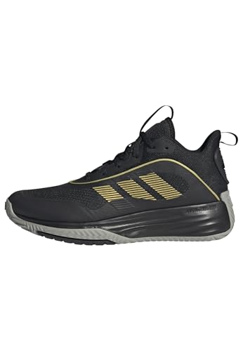 Adidas Men's Own The Game 3.0, Black/Gold Metallic/Solid Grey, 8