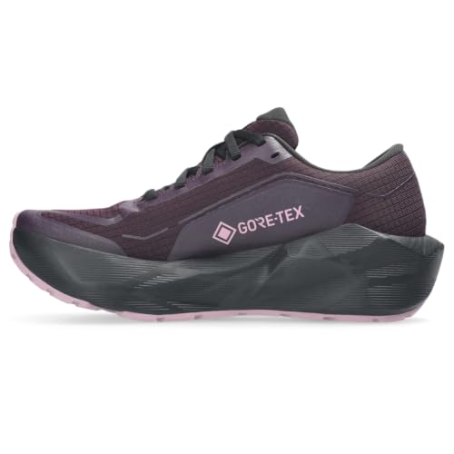 ASICS Women's NOVABLAST 6 GTX Running, 8, Dark Aubergine/Black