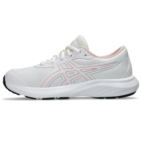 ASICS Kid's Contend 9 Grade School Running Shoes, 6, White/Breeze