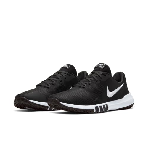 Nike Men's Nike Flex Control TR4 Athletic Shoe, Black/White-Dark Smoke Grey-Smoke Grey, 9.5 Regular US