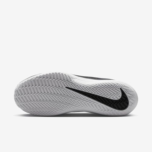 Nike Vapor 12 Women's Clay Court Tennis Shoes (HQ6027-001, Black/Dark Smoke Grey/White) Size 10.5