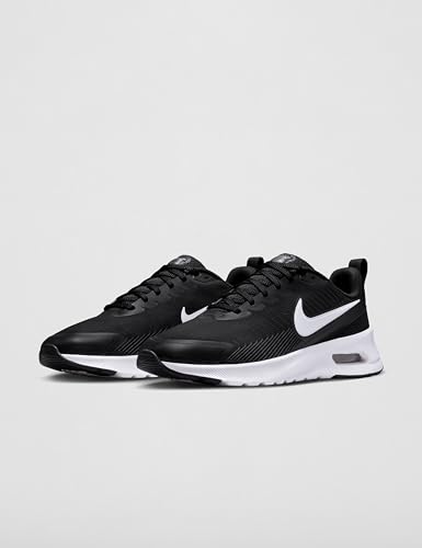 Nike Men's Air Max Nuaxis Shoes, Black/White-Black-White, 9