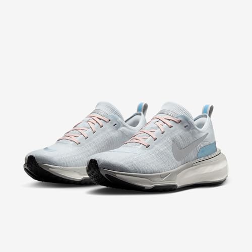 Nike Invincible 3 Women's Road Running Shoes (DR2660-010, Photon Dust/Psychic Blue/Sail/Light Smoke Grey) Size 8