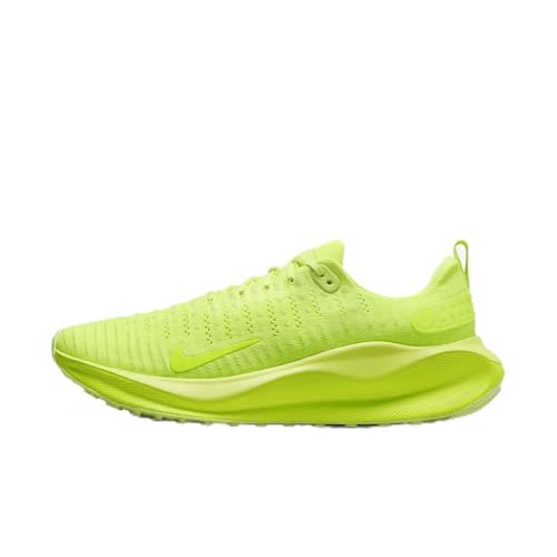 Nike InfinityRN 4 Men's Road Running Shoes (DR2665-700, Volt/Black/Barely Volt) Size 9
