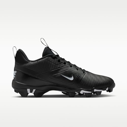 Nike Men's Alpha Menace 4 Shark Football Cleats, White/Team Red Peony, 10.5