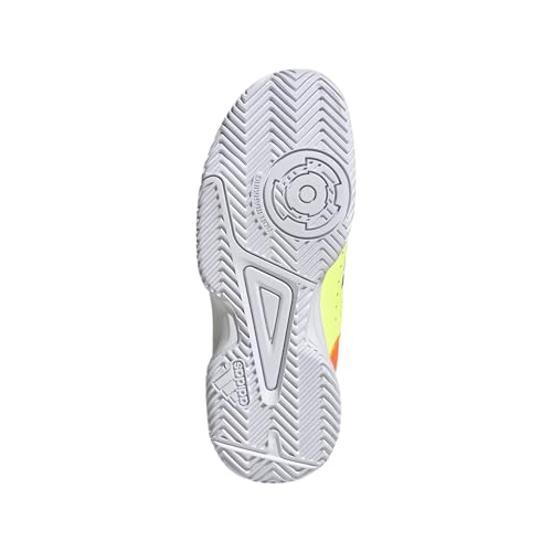 adidas Unisex-Kids Court Stabil Volleyball, Yellow/Ray Blue, 1