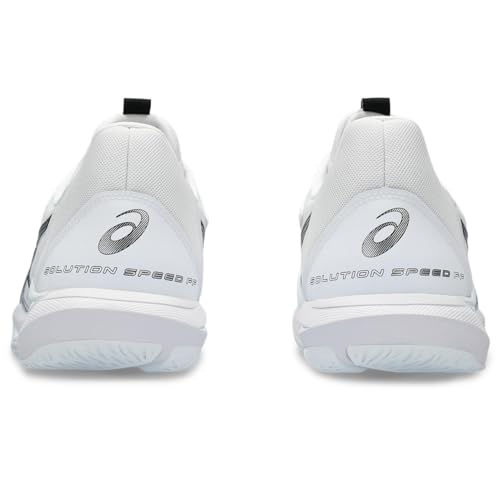 ASICS Men's Solution Speed Ff 3 Sneaker, White Black, 10.5