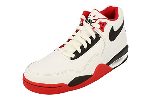 Nike Flight Legacy Mens Trainers BQ4212 Sneakers Shoes (UK 9 US 10 EU 44, White Black University red 100)