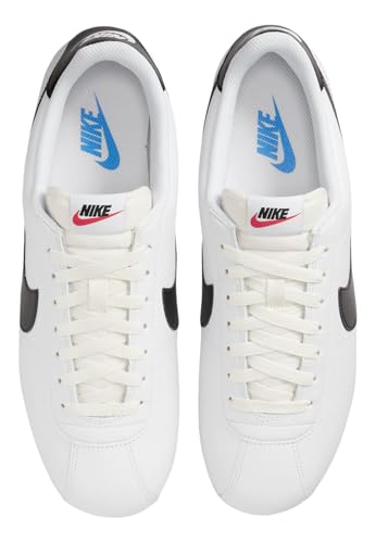 Nike DM4044 Men's Cortez, White/Black-LT Photo Blue-Sail EU 46
