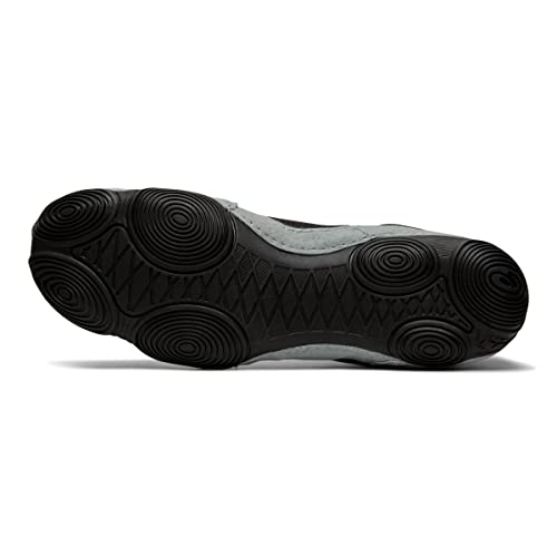 ASICS Unisex Snapdown 2 Wrestling Shoes, 7.5, Black/Silver