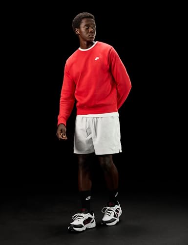 Nike Air Monarch IV Training Shoe (4E) - White/Black/Varsity Red, Size 11 US