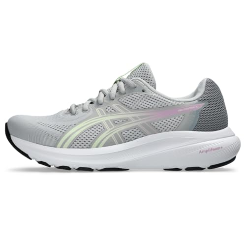 ASICS Women's Gel-Contend 10 Running Shoes, 10, Concrete/Hazy Lilac