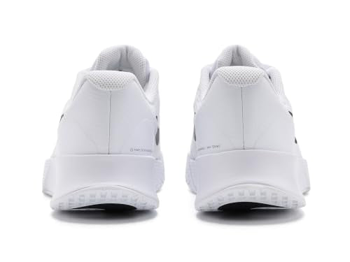 Nike Women's Vapor Lite 3 Hard Court Tennis Shoes, White/Black, 8