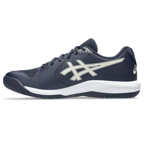 ASICS Men's Gel-Dedicate 9 Tennis Shoes, 9, Midnight/Oatmeal