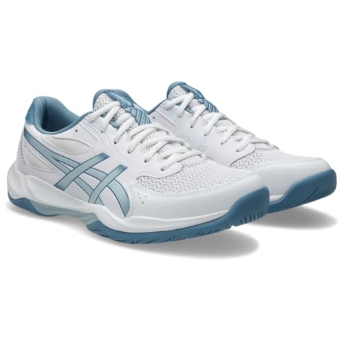 ASICS Men's Gel-Rocket 12 Volleyball Shoes, 9, White/Cool Grey