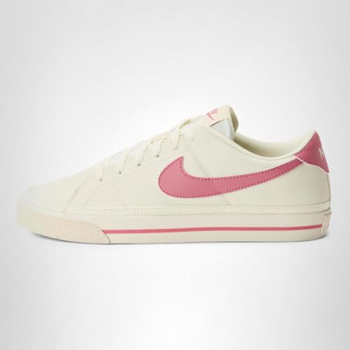 Nike Women's Court Legacy Next Nature Shoes, Pale Ivory/Peony-Chalk, 7