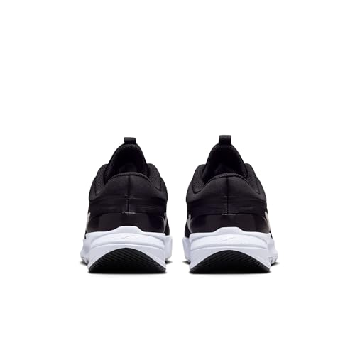 Nike Big Kid's Star Runner 5 Running Shoes, Black/White-White, 5.5Y