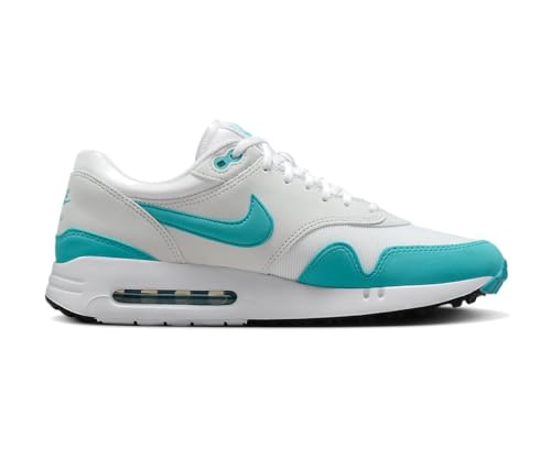 Nike Air Max 1 '86 OG G Men's Golf Shoes (DV1403-117, White/Pure Platinum/Black/Dusty Cactus) Size 11
