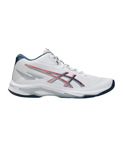 ASICS Netburner Ballistic FF Mt 4 White Men, White, 12 US