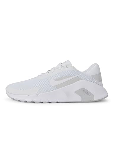 Nike Men's Flex Train Workout Shoes, White/White-Photon Dust, 8